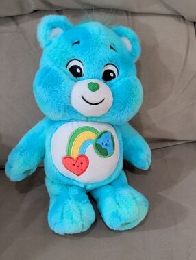 Care Bears Basic Bean - I Care Bear - 9" Plush, ECO Friendly